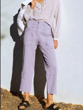 Anthropologie Maeve Carpenter Utility High Rise Pants